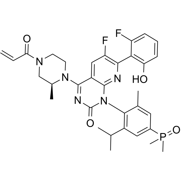 KRAS G12C inhibitor 28  Chemical Structure
