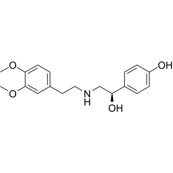 Denopamine  Chemical Structure