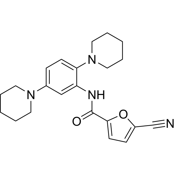 cFMS Receptor Inhibitor IV  Chemical Structure