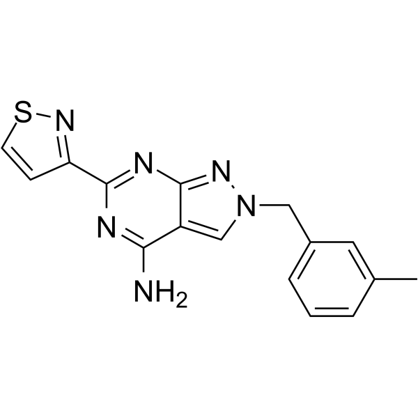 Adenosine receptor antagonist 3  Chemical Structure
