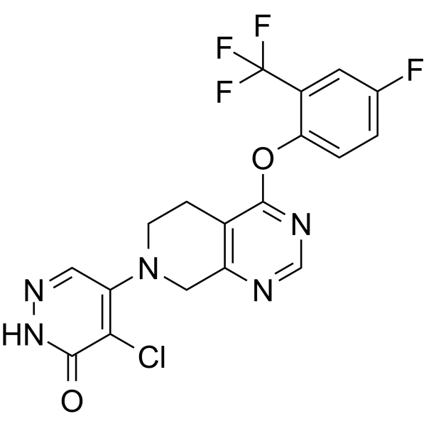 Evifacotrep 化学構造