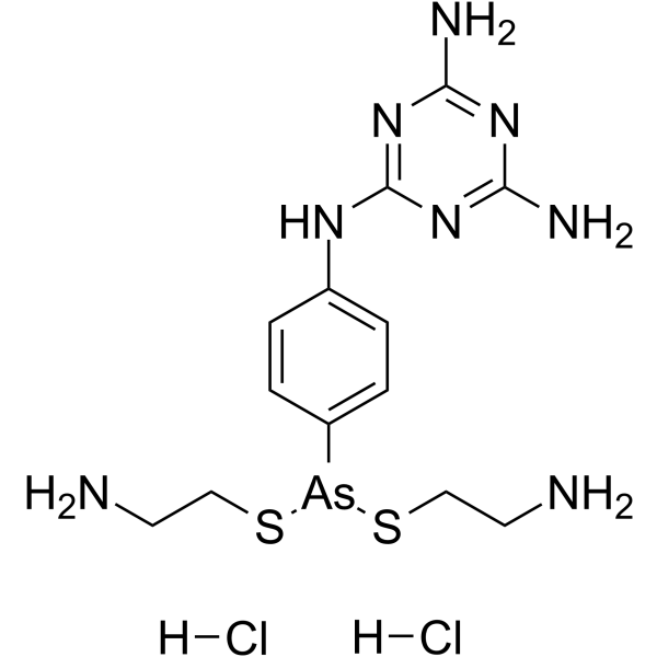 Melarsomine dihydrochloride  Chemical Structure