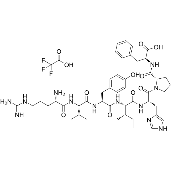 Angiotensin III, human, mouse TFA  Chemical Structure