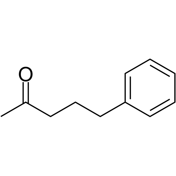 5-Phenylpentan-2-one Chemische Struktur
