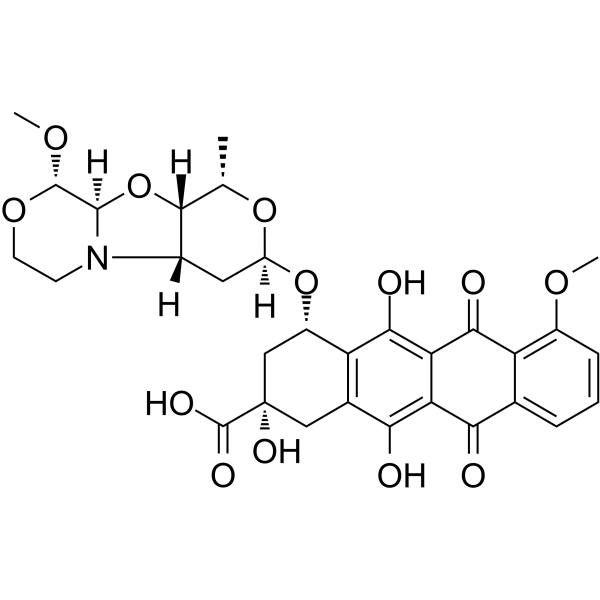 PNU-159682 carboxylic acid 化学構造