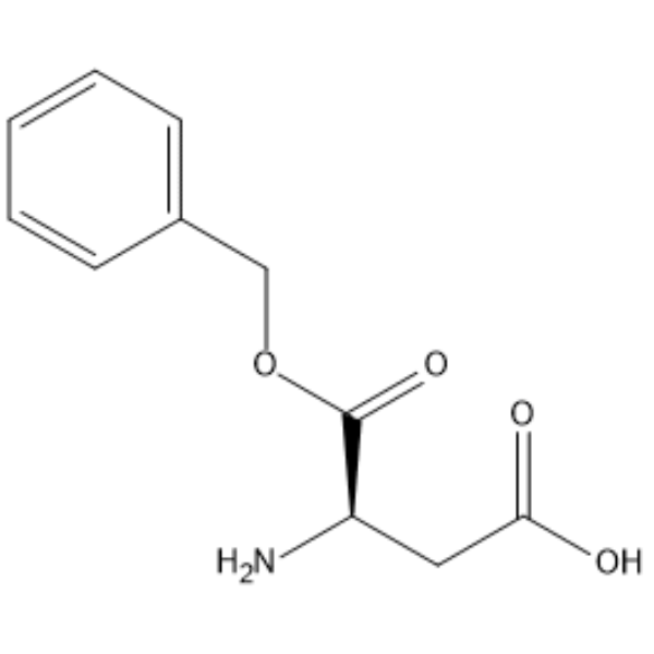 1-Benzyl D-Aspartate 化学構造