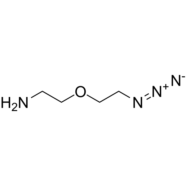 Azido-PEG1-amine  Chemical Structure
