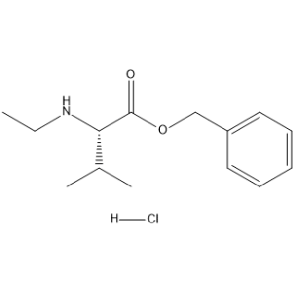 Benzyl ethyl-L-valinate hydrochloride  Chemical Structure