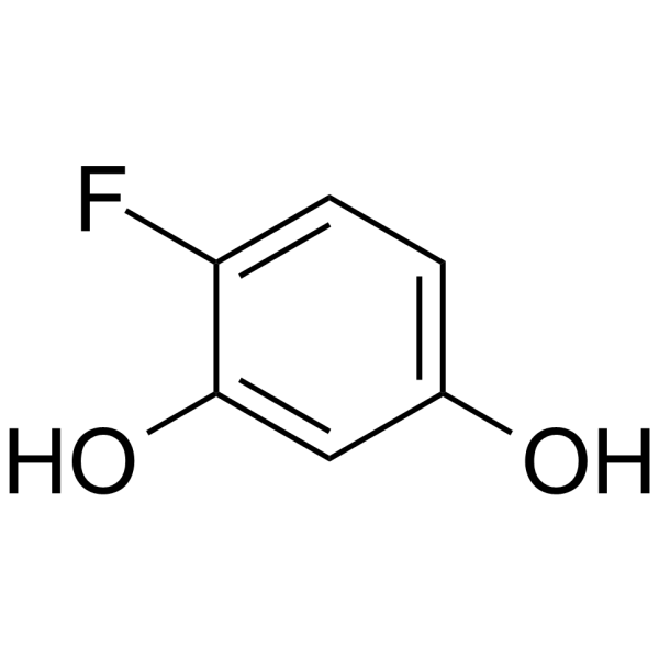 4-Fluororesorcinol Chemische Struktur