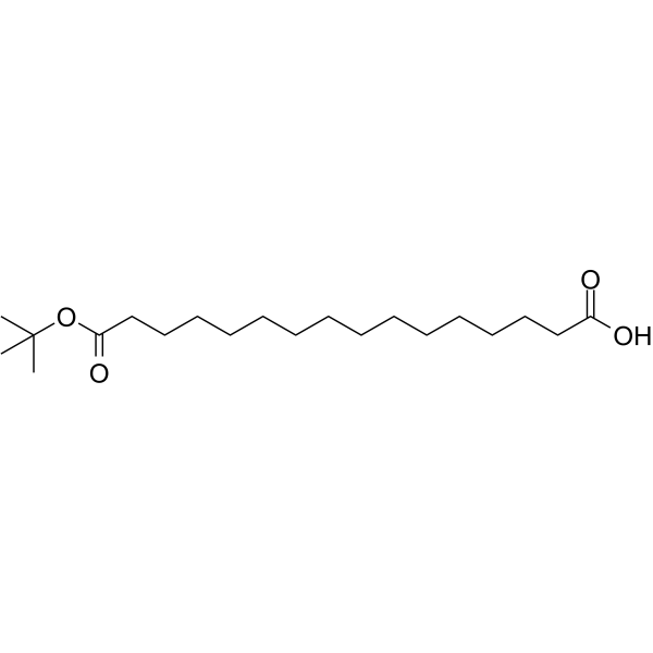 Boc-C14-COOH  Chemical Structure