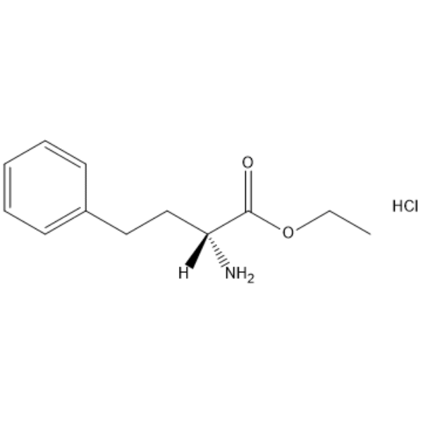 (R)-Ethyl 2-amino-4-phenylbutanoate hydrochloride  Chemical Structure