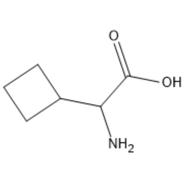 α-Cyclobutylglycine 化学構造