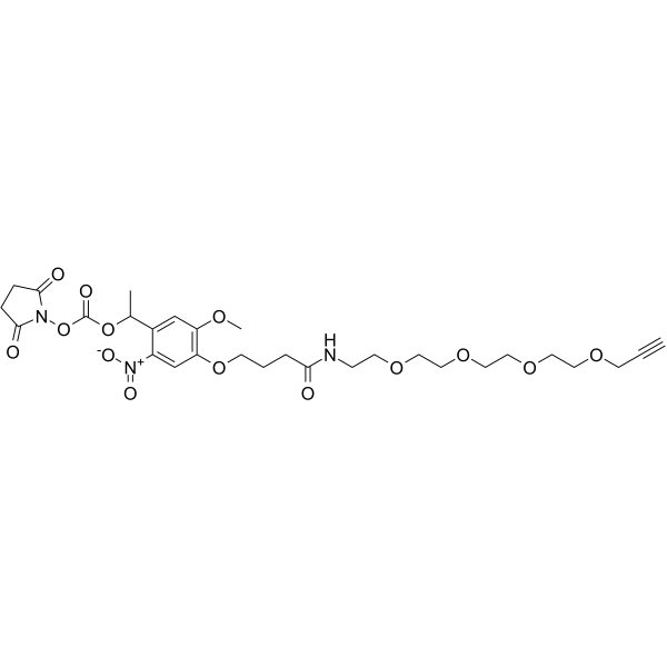 PC Alkyne-PEG4-NHS ester التركيب الكيميائي