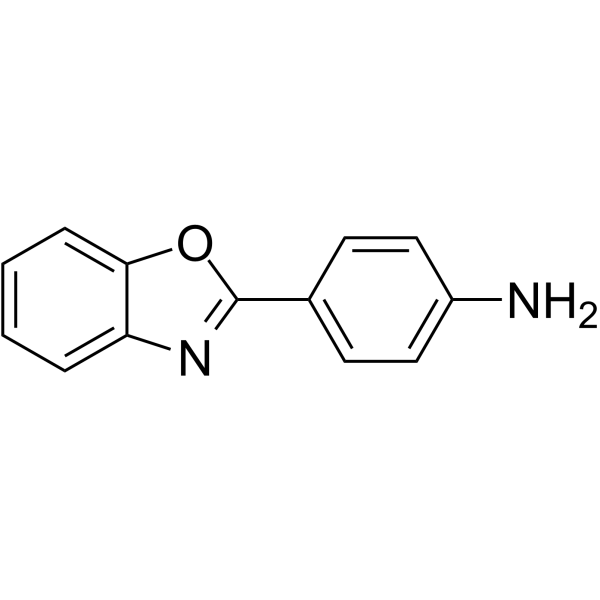 4-(Benzo[d]oxazol-2-yl)aniline Chemische Struktur