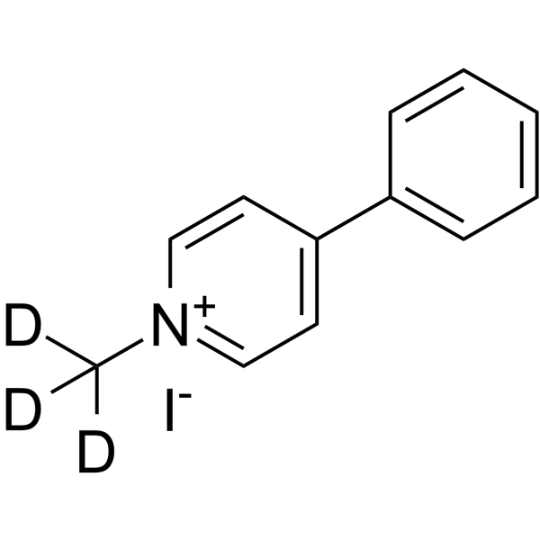 MPP+-d3(iodide) 化学構造