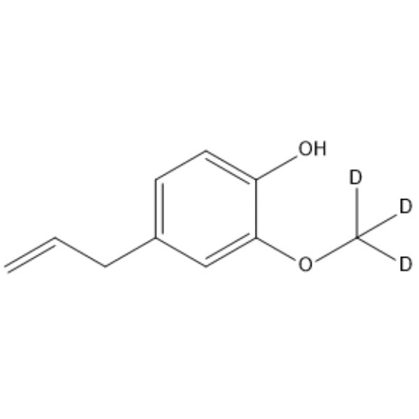 Eugenol-d3  Chemical Structure