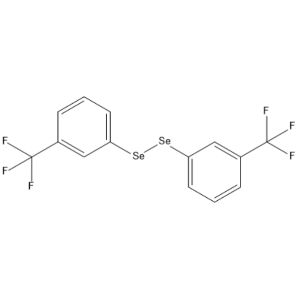 1,2-Bis(3-(trifluoromethyl)phenyl)diselane  Chemical Structure