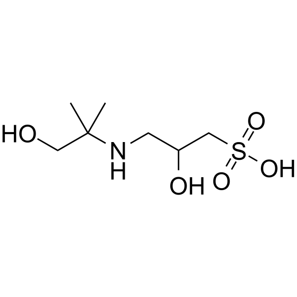 AMPSO  Chemical Structure