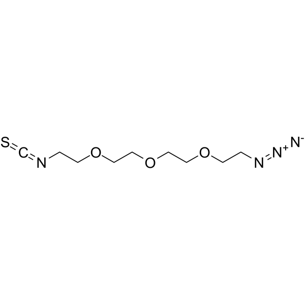 1-Isothiocyanato-PEG3-azide  Chemical Structure