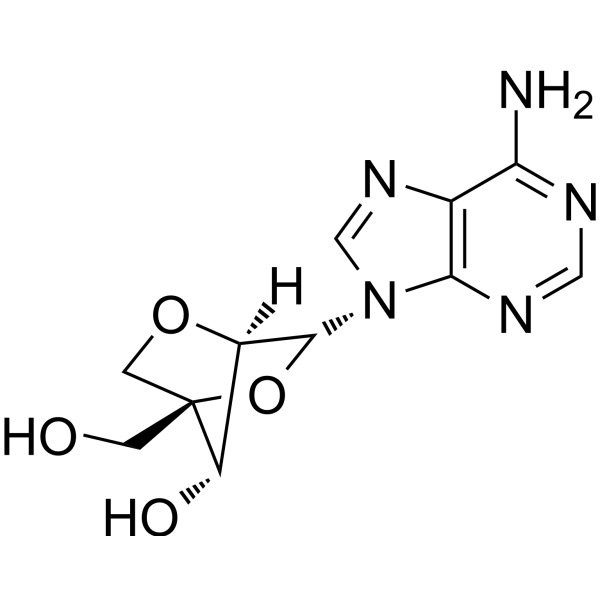 2'-O,4'-C-Methyleneadenosine  Chemical Structure
