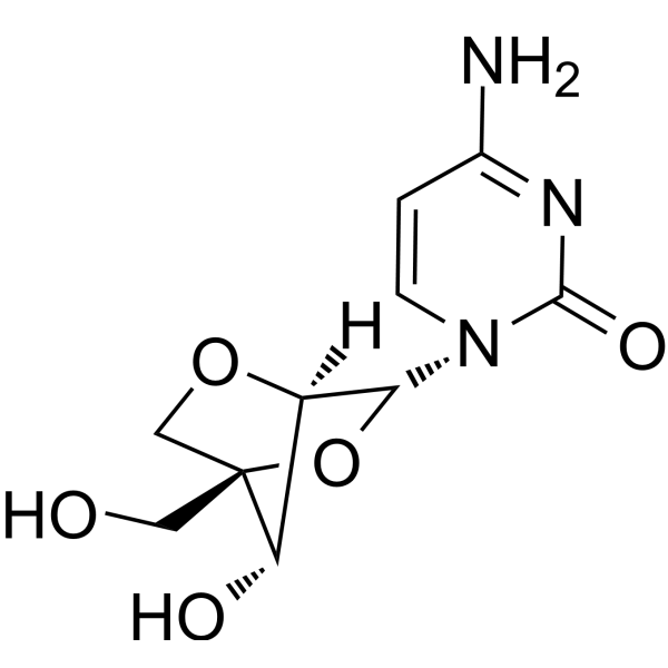 2'-O,4'-C-Methylenecytidine  Chemical Structure