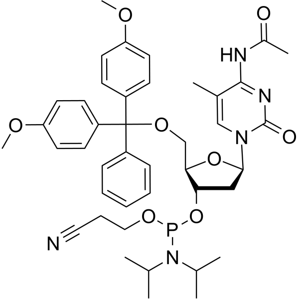 5-Me-dC(Ac) amidite  Chemical Structure