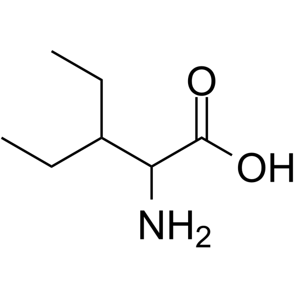 3-Ethylnorvaline Chemische Struktur