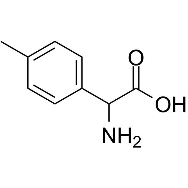 2-Amino-2-(p-tolyl)acetic acid  Chemical Structure