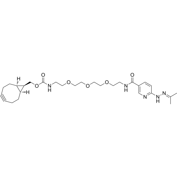 BCN-PEG4-HyNic  Chemical Structure