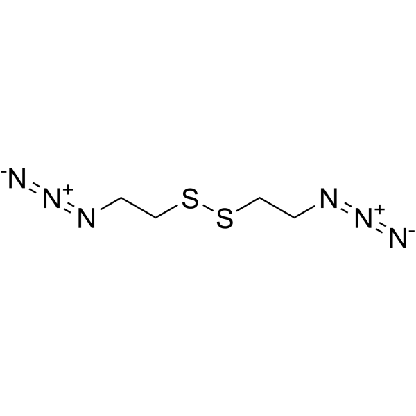 Azidoethyl-SS-ethylazide  Chemical Structure