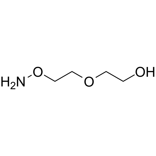 Aminooxy-PEG2-alcohol  Chemical Structure