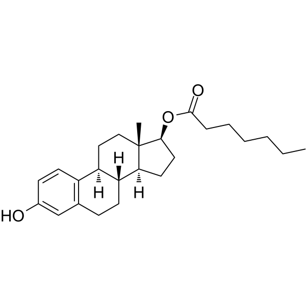 Estradiol enanthate التركيب الكيميائي