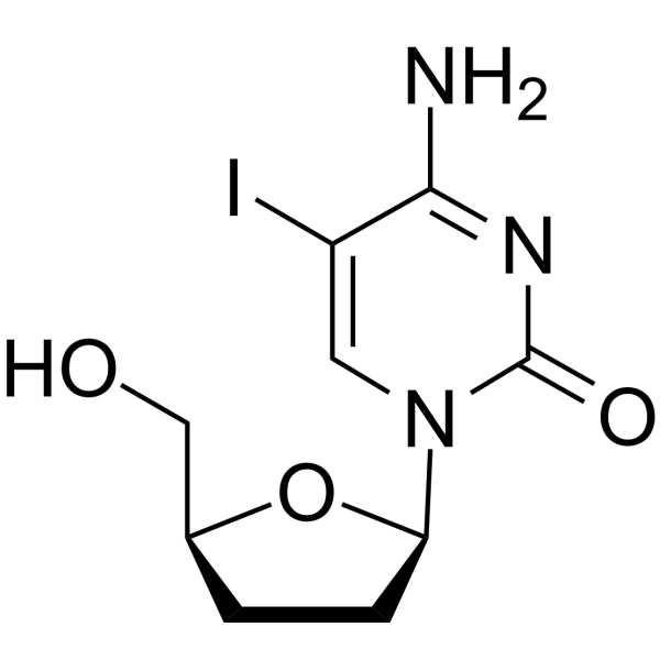 2',3'-Dideoxy-5-iodocytidine  Chemical Structure