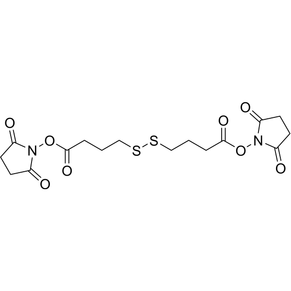 Bis-SS-C3-NHS ester  Chemical Structure