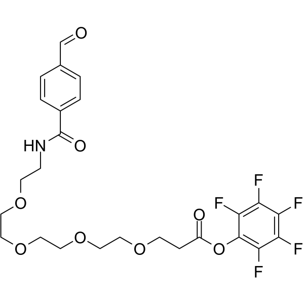 ALD-PEG4-OPFP  Chemical Structure