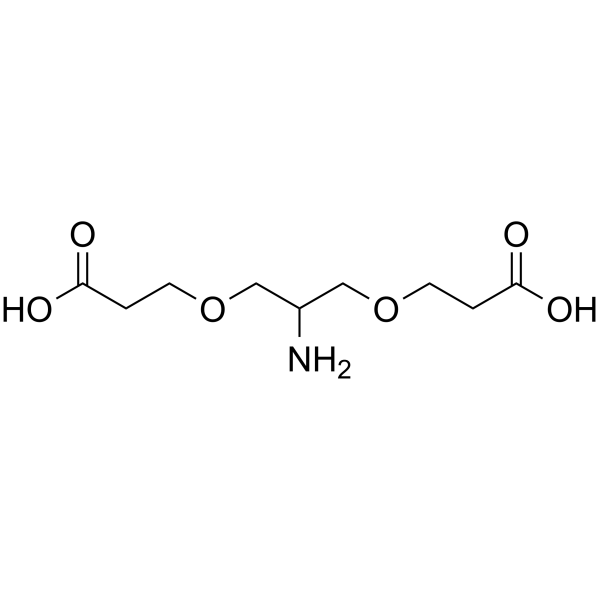 2-Amino-1,3-bis(carboxylethoxy)propane 化学構造