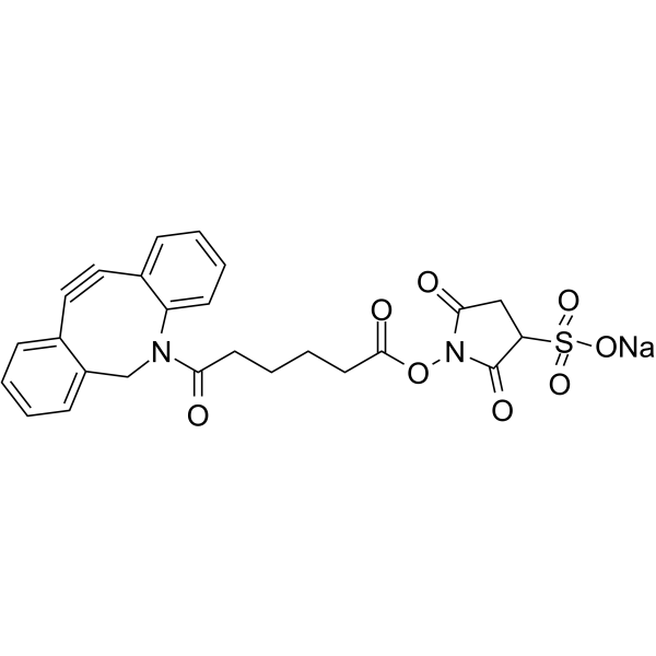 DBCO-Sulfo-NHS ester sodium  Chemical Structure
