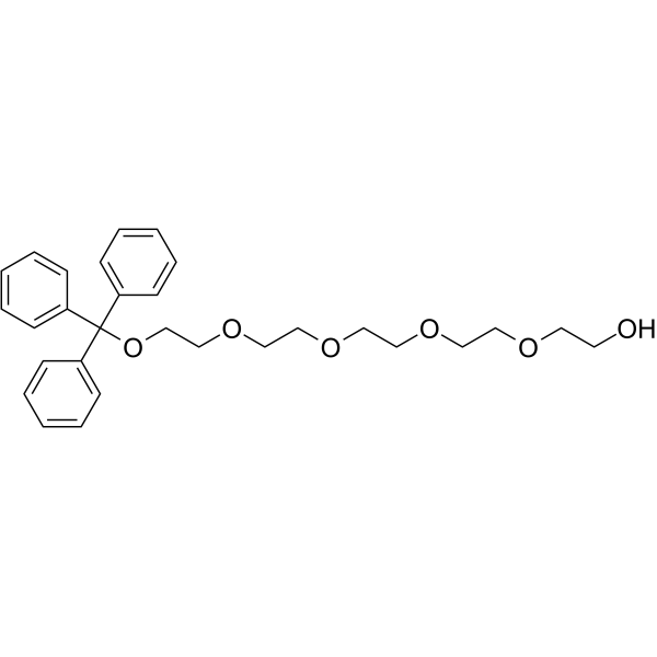 Tr-PEG5-OH  Chemical Structure