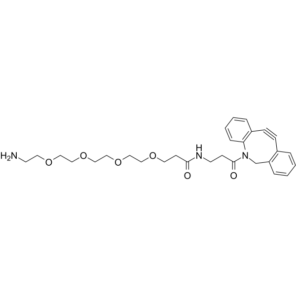 DBCO-NHCO-PEG4-amine  Chemical Structure