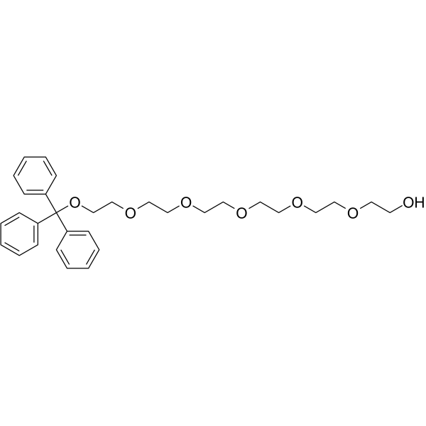 Tr-PEG6-OH  Chemical Structure