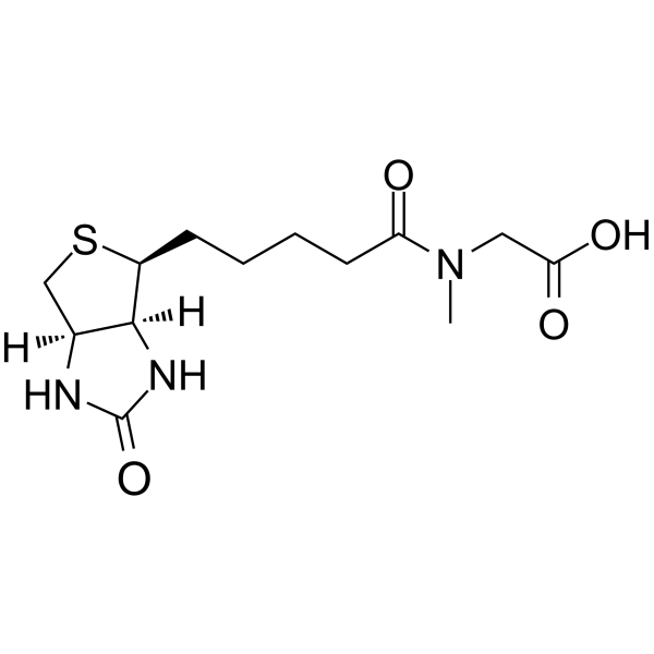 Biotin-sar-oh  Chemical Structure