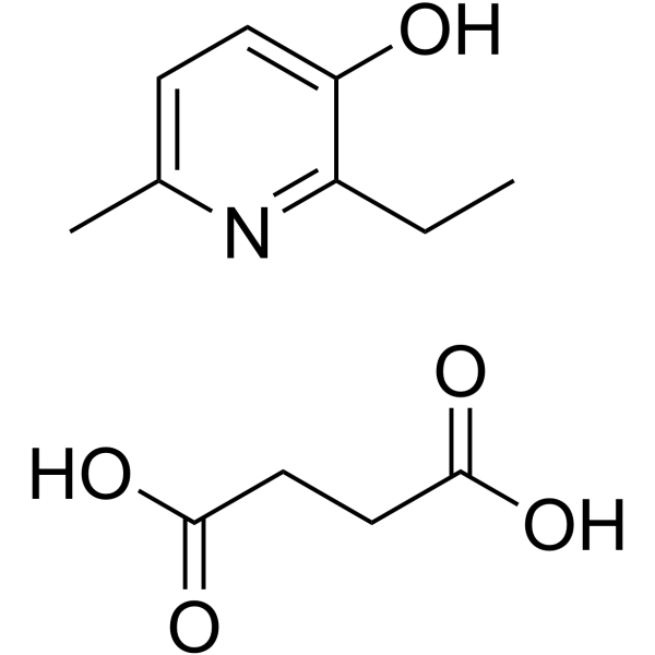 Emoxypine succinate  Chemical Structure