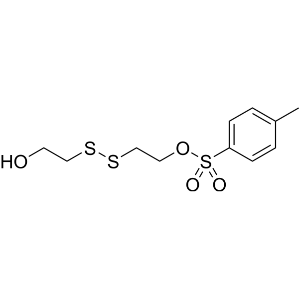 2-Hydroxyethyl disulfide mono-tosylate  Chemical Structure