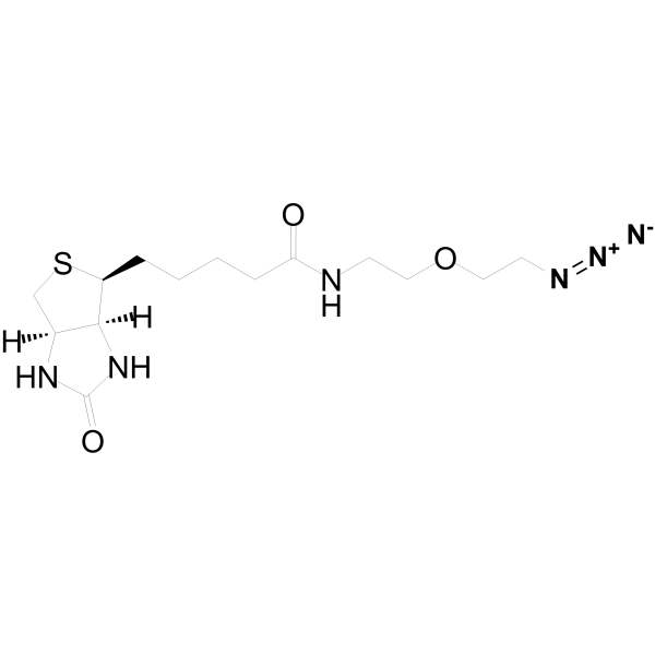 Biotin-PEG1-azide  Chemical Structure