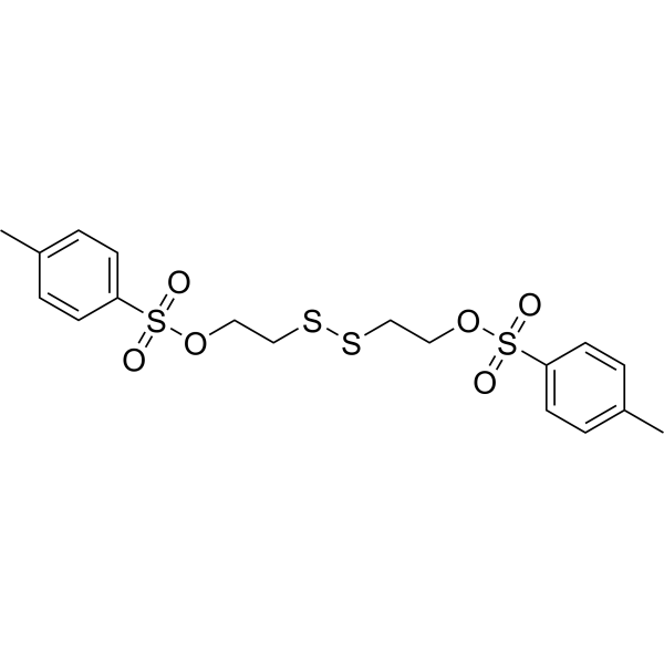 Bis-Tos-(2-hydroxyethyl disulfide)  Chemical Structure