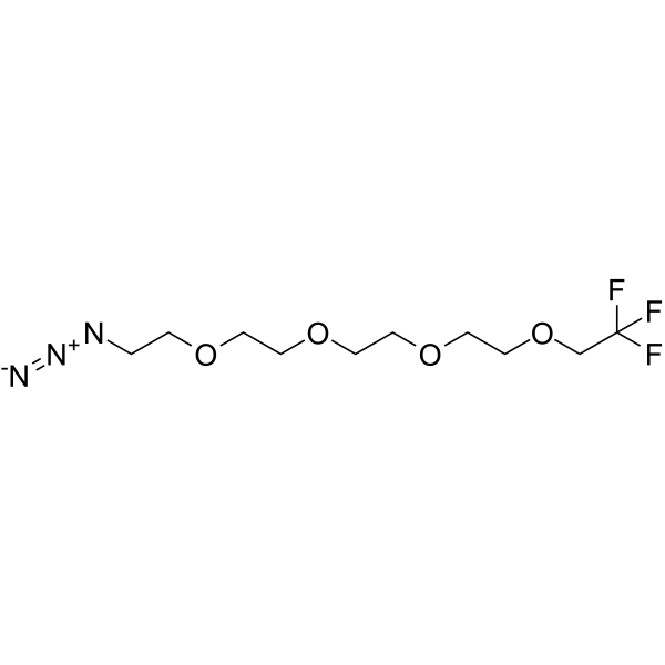 1,1,1-Trifluoroethyl-PEG4-azide التركيب الكيميائي