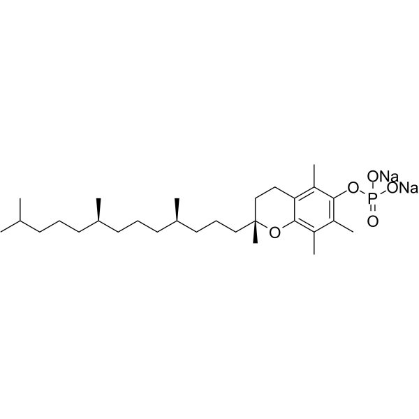 α-Tocopherol phosphate disodium  Chemical Structure