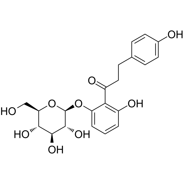 4'-Deoxyphlorizin Chemische Struktur