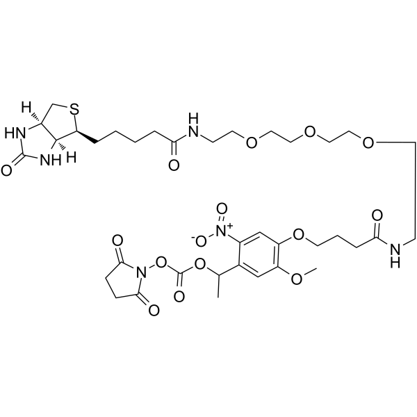 PC Biotin-PEG3-NHS ester  Chemical Structure
