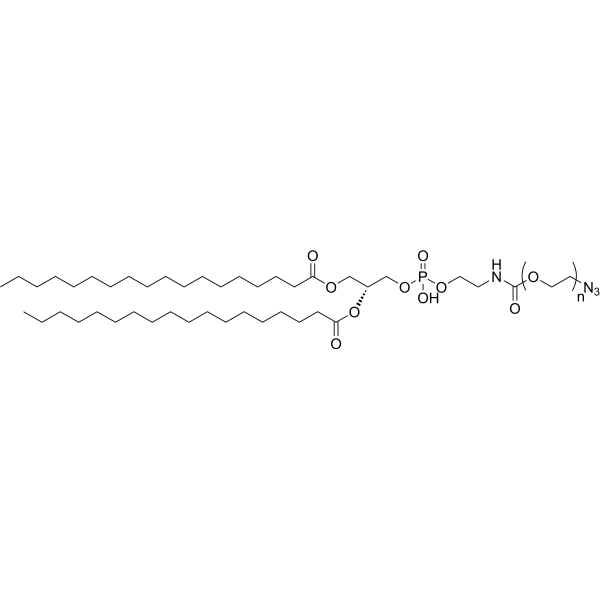 DSPE-PEG-Azide (MW 2000) Chemische Struktur